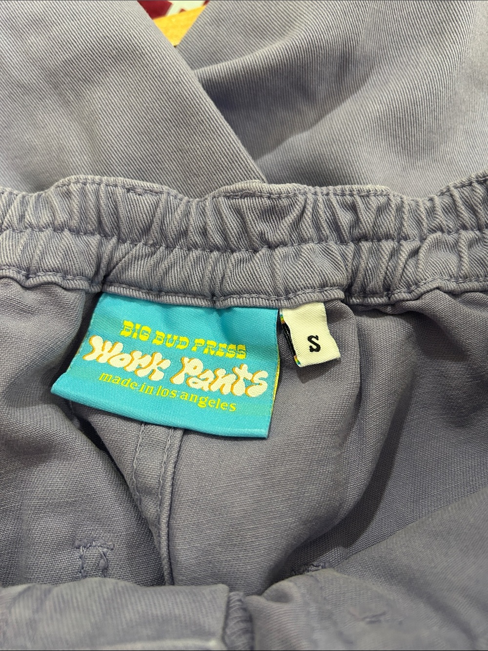 Big Bud Press Work Pants in Periwinkle Blue - Size Small - Picture 8 of 9